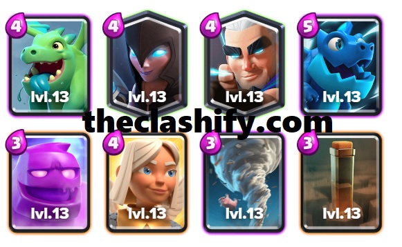 4.) Elixir Golem Triple Elixir Battle Deck for Global Tournament 2021