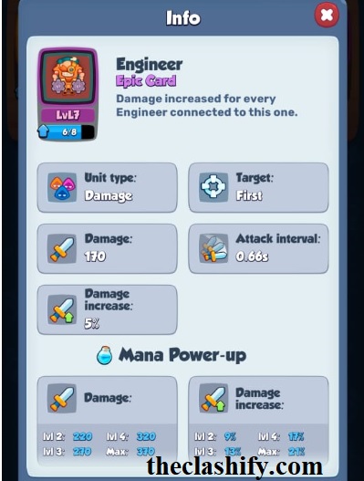 Rush Royale Engineer Cards Rush Royale Best Cards