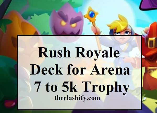 Rush Royale Deck for Arena 7: Boreas Vampire Plague Doctor Deck