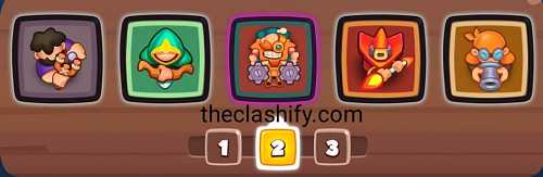 Rush Royale Arena 7 Deck