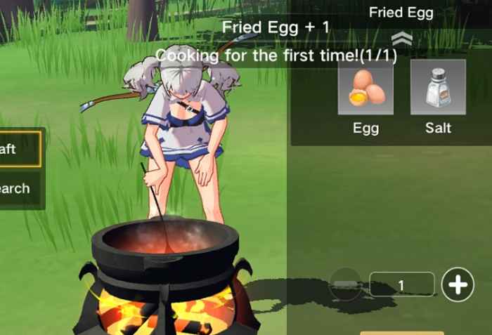 The Legend of Neverland Cooking Recipes List