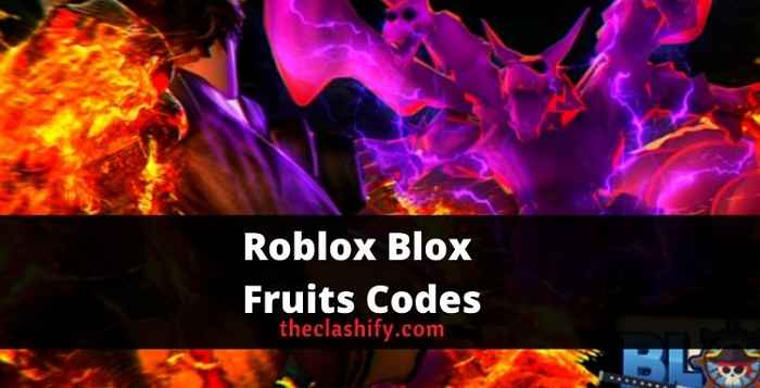 Roblox Blox Fruits Codes