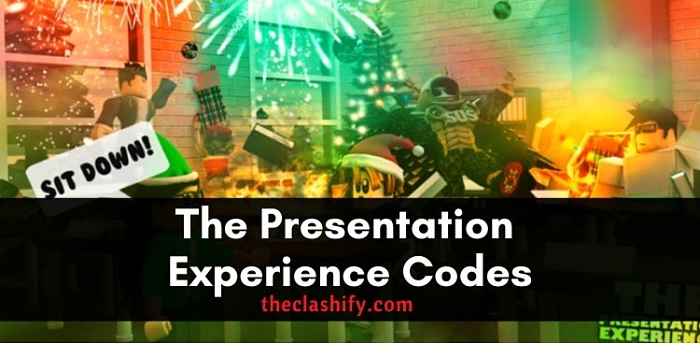 List of working The Presentation Experience Codes Today The Presentation Experience Codes