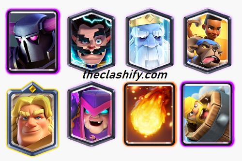 PEKKA Golden Knight Ram Rider Challenge Deck