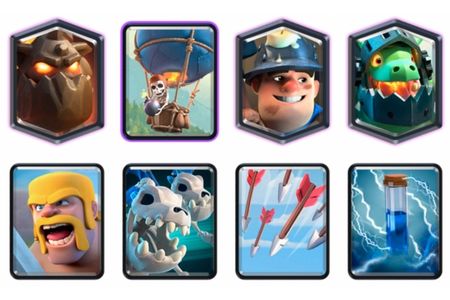 Miner balloon Best Arena 16 Deck